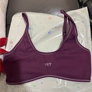 SOLDDD SET Active BRAND NEW setmas sports bra size small